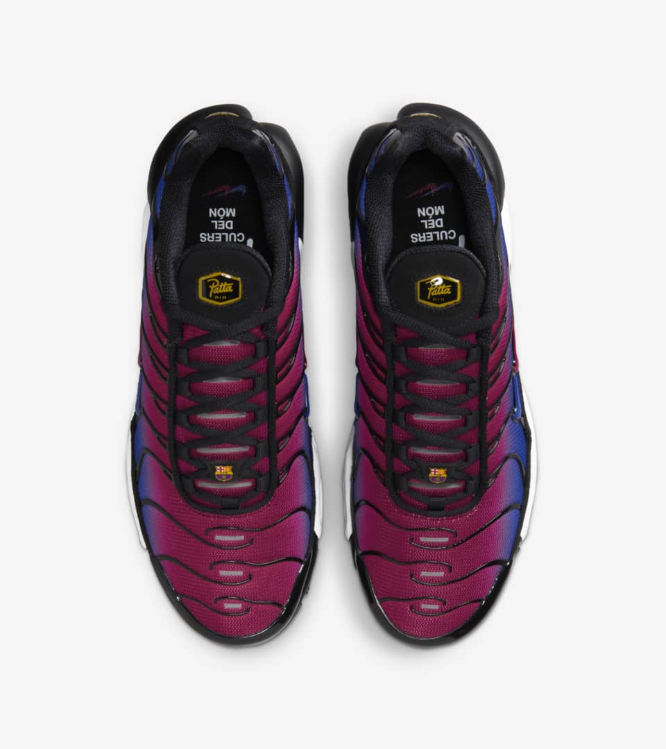 Date de sortie de la Air Max Plus x FC Barcelona x Patta Culers